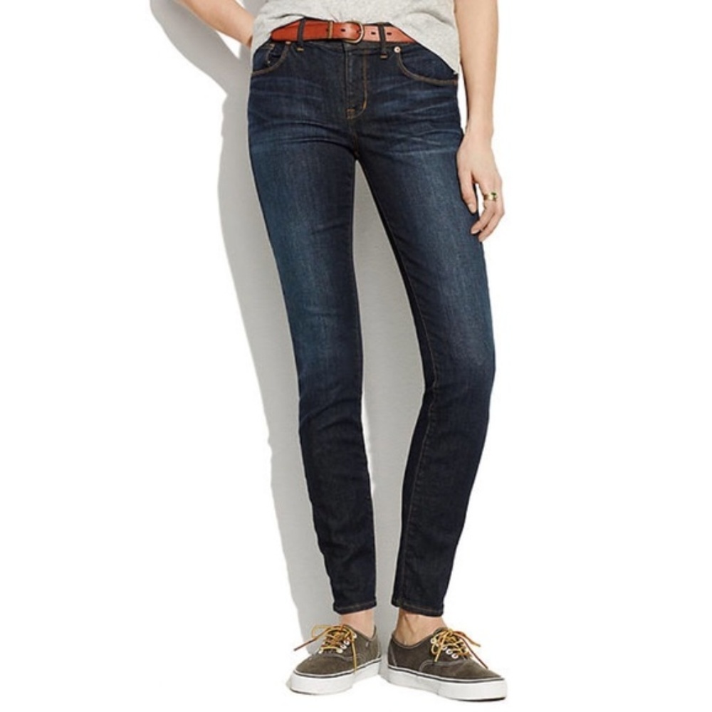Madewell Skinny Skinny - Waterfall Wash, Sz 28